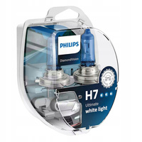 ŻARÓWKI H7 12V 55W PHILIPS DIAMOND VISION BARWA ZIMNA BIAŁA DO 5000K