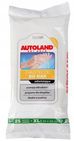 AUTOLAND - Chusteczki do rąk 24x22 cm - 25szt.