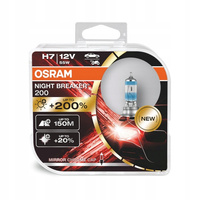 OSRAM ŻARÓWKI H7 12V 55W NIGHT BREAKER LASER +200%