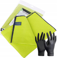 DUŻY PROFESJONALNY RĘCZNIK Z MIKROFIBRY WAFLOWEJ WAFFLE TOWEL 340gsm XXL