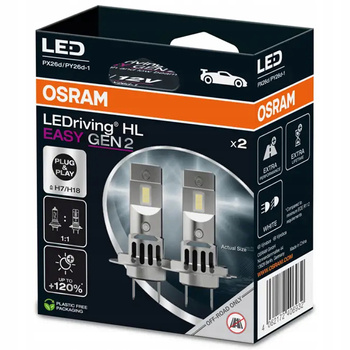 Osram Żarówki Samochodowe LEDowe LED HL Easy H7/H18 EPACK
