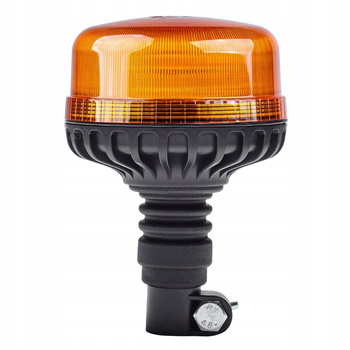 LAMPA OSTRZEGAWCZA BŁYSKOWA KOGUT LED R65 R10 12V 24V W03P MOCNA WSPORNIK