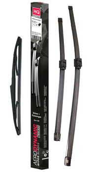 HQ Pióra wycieraczek samochodowych do MERCEDES Klasa C Kombi (2018-2021) Zestaw zamienny przednich tylnych wycieraczek