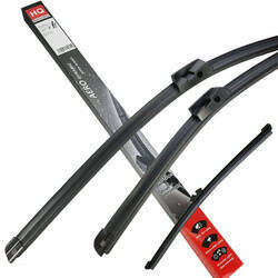 Przód + Tył Zestaw Wycieraczek do BMW 5 Touring F11 Wrz.2010-wzwyż