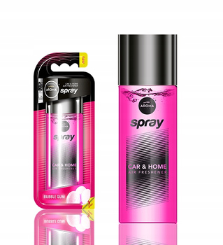 ZAPACH SAMOCHODOWY AROMA PERFUME SPRAY BUBBLE GUM