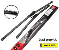 Zestaw Przednich Wycieraczek Płaskich Aero