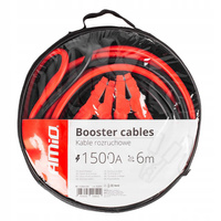 KABLE PRZEWODY ROZRUCHOWE 1500A 6m 12V 24V WYSOKA JAKOŚĆ GWARANCJA AMIO