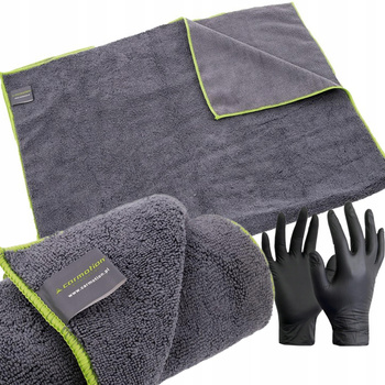 RĘCZNIK 90x60 Z MIKROFIBRY DO OSUSZANIA XXL CHŁONNY PROFESSIONAL 550GSM BIG