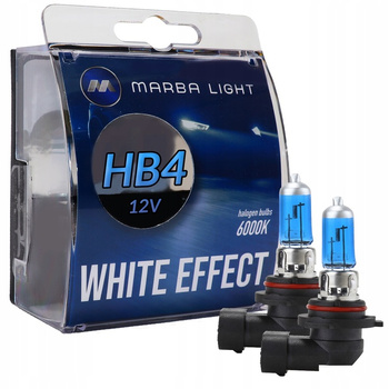 ŻARÓWKI HB4 12V MARBA LIGHT WHITE EFFECT