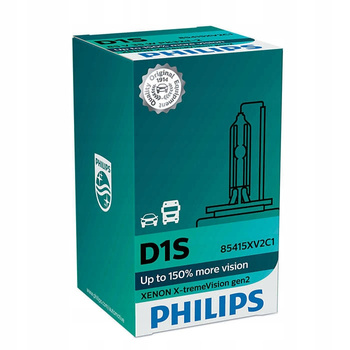 D1S 35W PHILIPS X-TREME VISION GEN2 +150% XENON BI-XENON