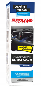 AUTOLAND ŚRODEK DO CZYSZCZENIA I DEZYNFEKCJI KLIMATYZACJI BIOBÓJCZY NEW CAR