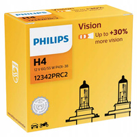 ŻARÓWKI PHILIPS H4 VISIONPLUS +30%