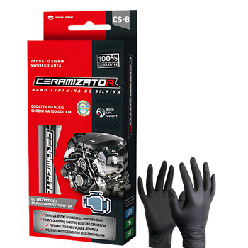 CERAMIZATOR CS-B DODATEK DO OLEJU WSZYSTKIE SILNIKI BENZYNA CERAMIKA + LPG