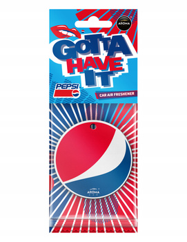 AROMA CAR LOGO PEPSI ZAPACH SAMOCHODOWY CELULOZA