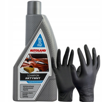 AUTOLAND SZAMPON SAMOCHODOWY Z WOSKIEM PSZCZELIM KONCENTRAT DO 32MYĆ GRATIS