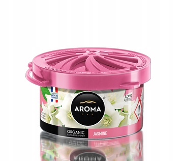 ZAPACH SAMOCHODOWY PUSZKA AROMA ORGANIC JAŚMIN